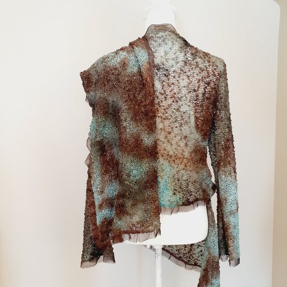 Johnnie Krush Convertible Cardigan/Top - Picture 4 of 14